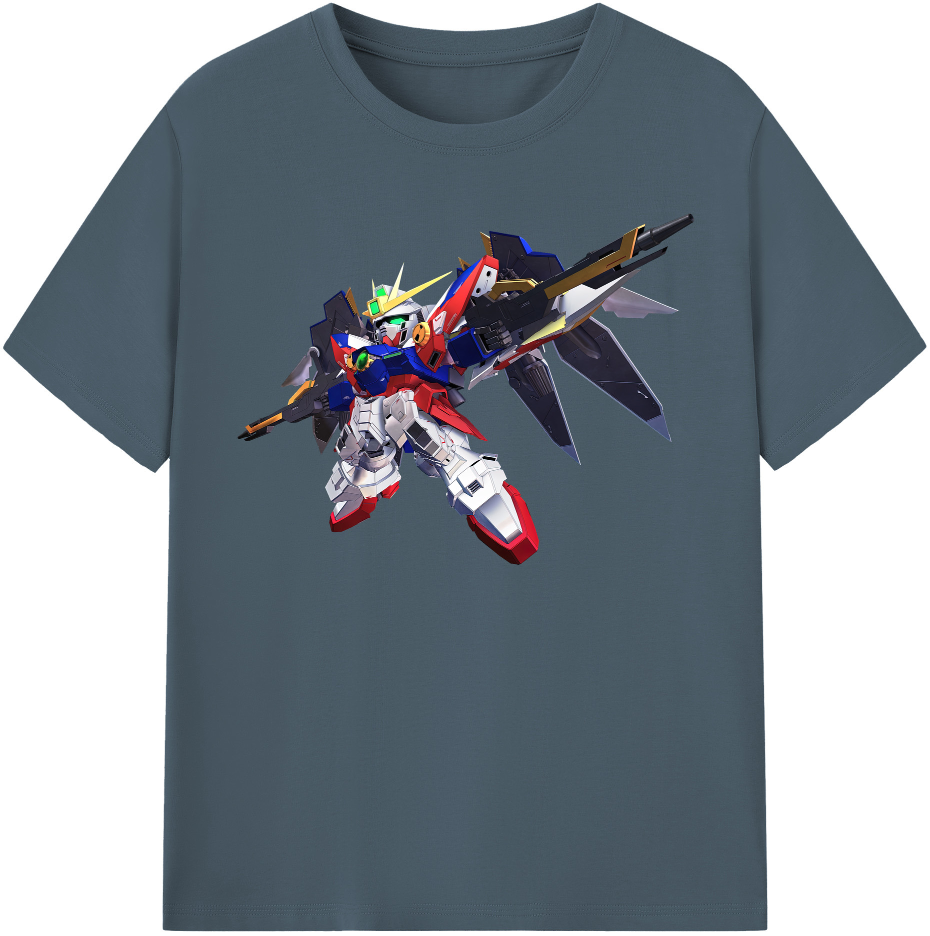 （画像用） 機動戦士ガンダム Mobile Suit Gundam 綿100％半袖Tシャツ（フロントプリント）